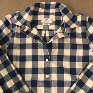 Vineyard Vines buffalo check flannel